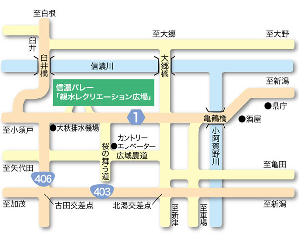 アクセスマップ